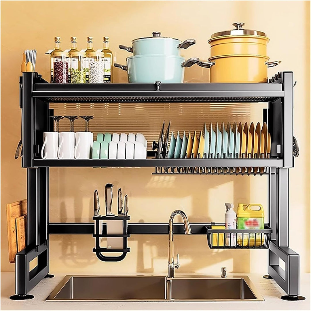 🍽️ Escurridor de Platos Multifuncional Compacto + Regalo